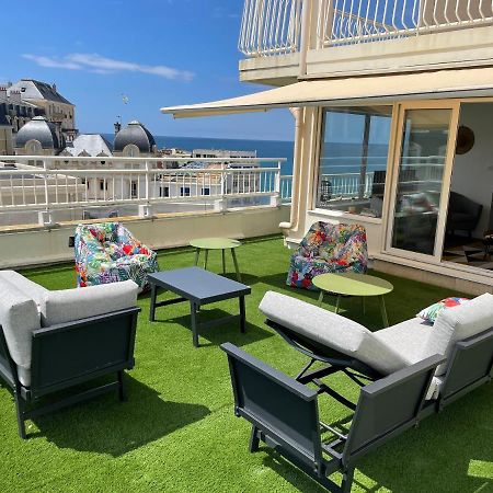 T3 Bis - 4 Etoiles Rooftop Et Vue Mer - Bellevue Биариц Екстериор снимка