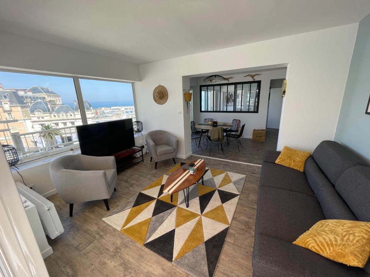 T3 Bis - 4 Etoiles Rooftop Et Vue Mer - Bellevue Биариц Екстериор снимка